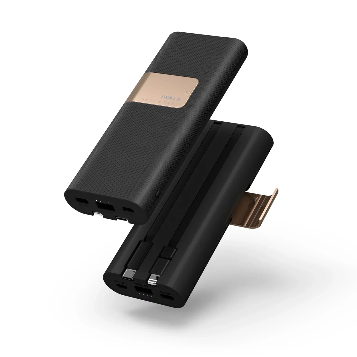 iWalk Secretary Plus 20000mAh Powerbank With Stand - Black - Tashqila iWalk Secretary Plus 20000mAh Powerbank With Stand - Black - Tashqila